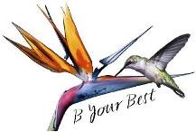 B Your Best Logo